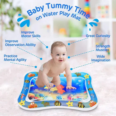 Premium Baby Inflatable Water Tummy Time Mat