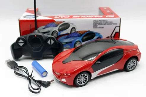 3D Model Remote Control Car with Light & Flashing