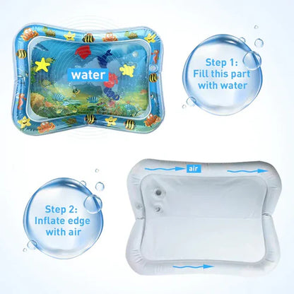 Premium Baby Inflatable Water Tummy Time Mat