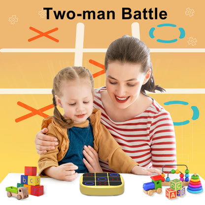 Sensory Tic Tac Toe Puzzle Board Game – Educational Fun!