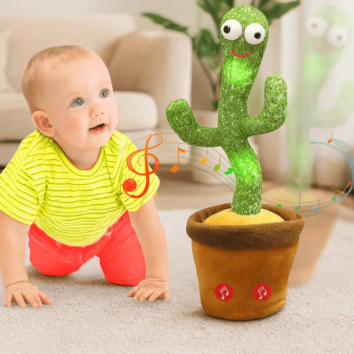 Dancing Talking Cactus Toy (Rechargeable)