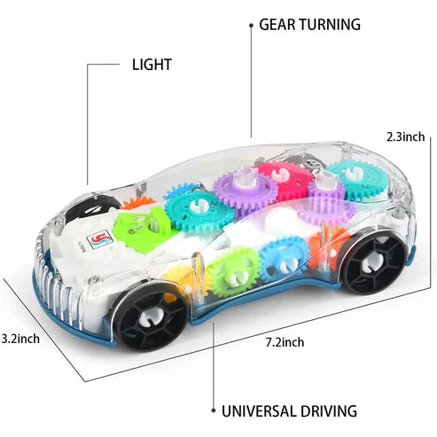 Gear Car Toy With Light and Music For Kids