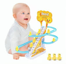 Musical Duck Track Set Toy for Babies - Light-Up Learning Fun