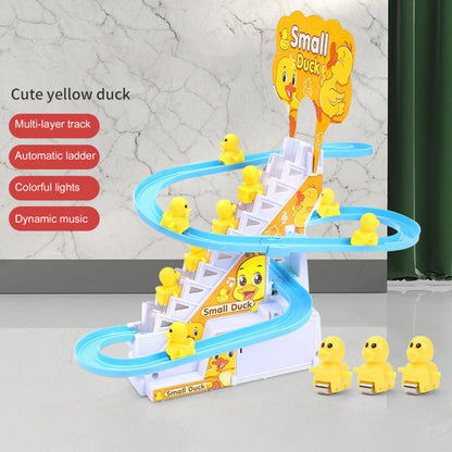 Musical Duck Track Set Toy for Babies - Light-Up Learning Fun