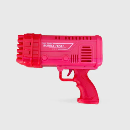 Space Rocket Bazooka Bubble Gun Electric Automatic Bubble Maker