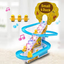 Musical Duck Track Set Toy for Babies - Light-Up Learning Fun