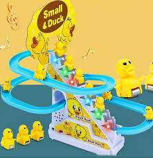 Musical Duck Track Set Toy for Babies - Light-Up Learning Fun