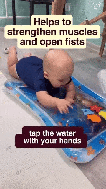 Premium Baby Inflatable Water Tummy Time Mat