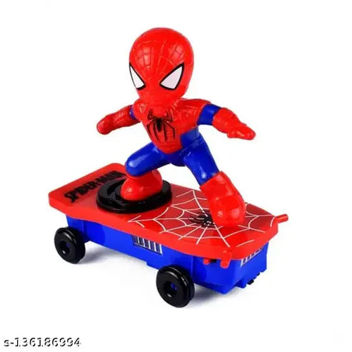 Spider-Man Electric Stunt Scooter & Skateboard