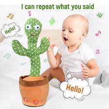 Dancing Talking Cactus Toy (Rechargeable)