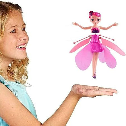 Magic Flying Fairy Doll | Rechargeable Hovering Fairy Toy for Girls